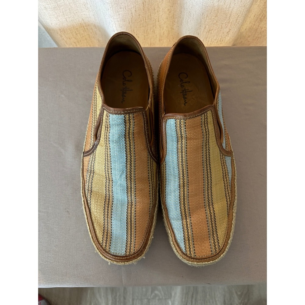Cole Haan Multicolor Stripe Loafers 10M